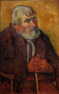 スティック老人 作： Paul Gauguin
